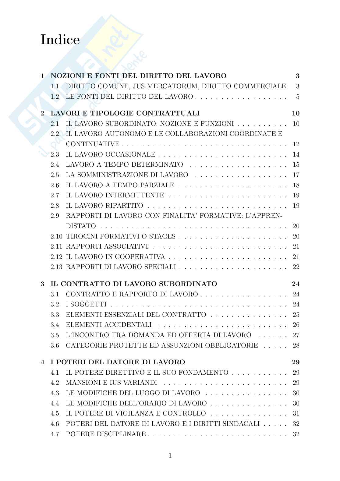 Rielaborazione Diritto del lavoro Pag. 2