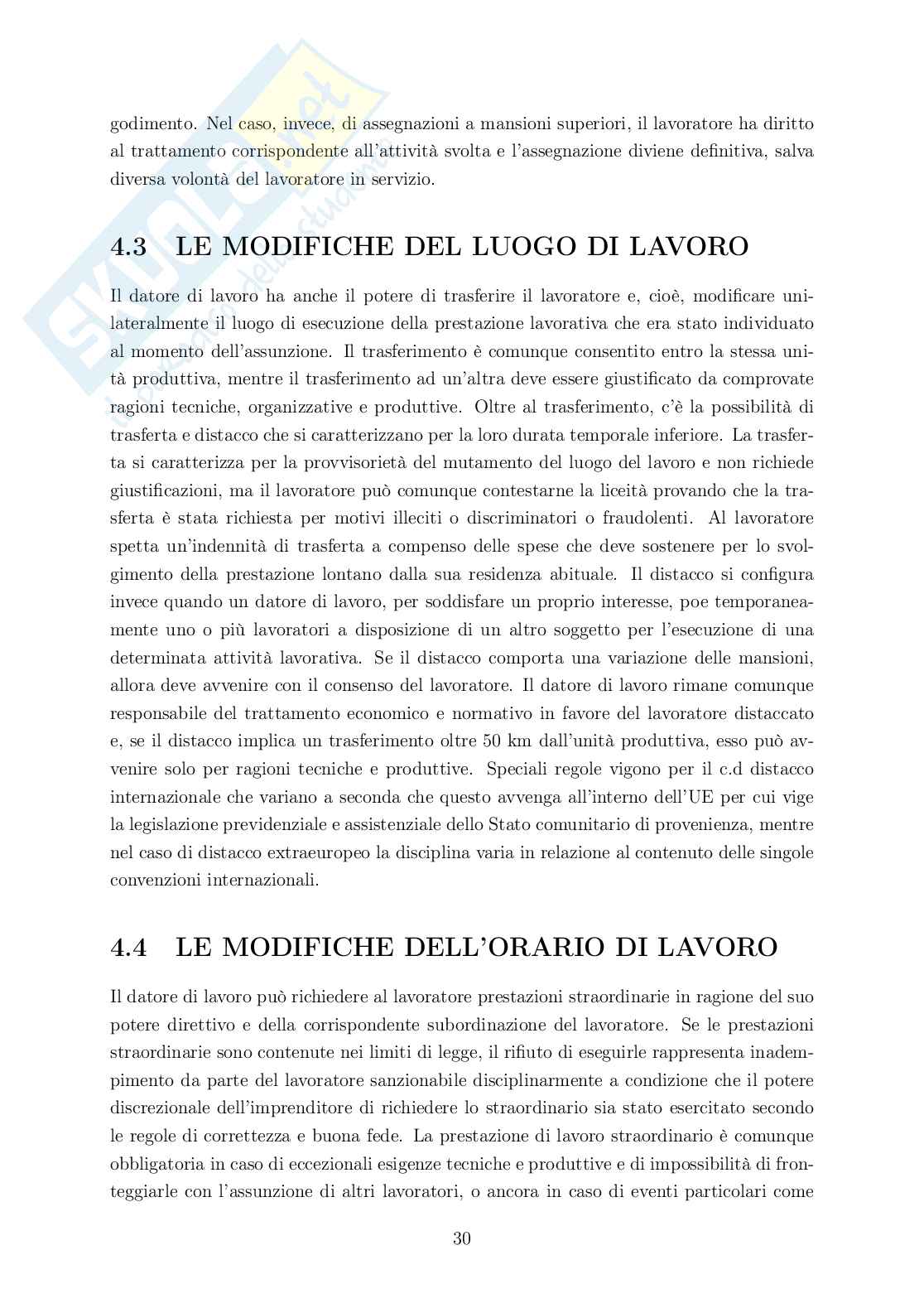 Rielaborazione Diritto del lavoro Pag. 31