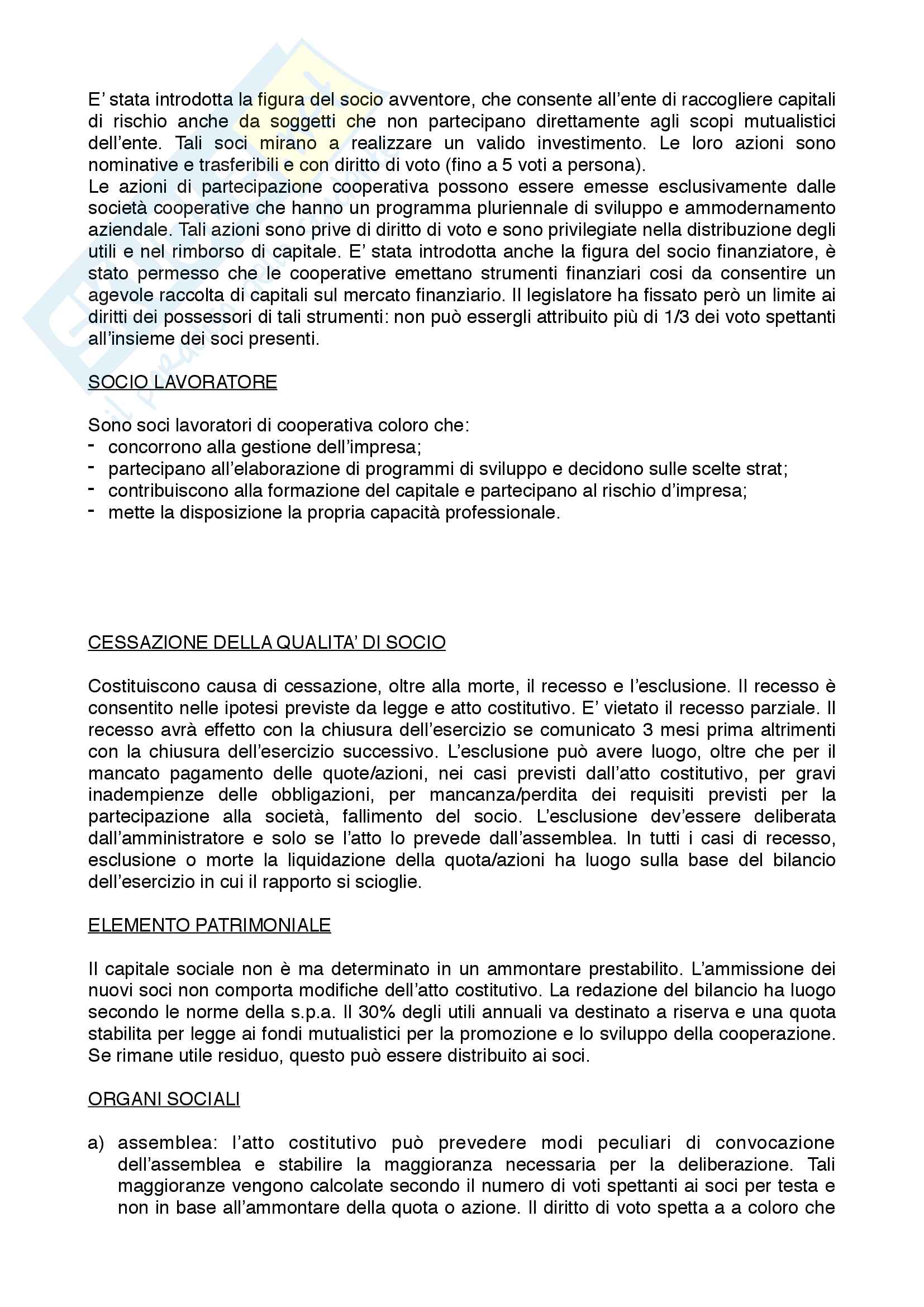 Diritto commerciale - parte 2 e 3 (società e contratti) Pag. 36
