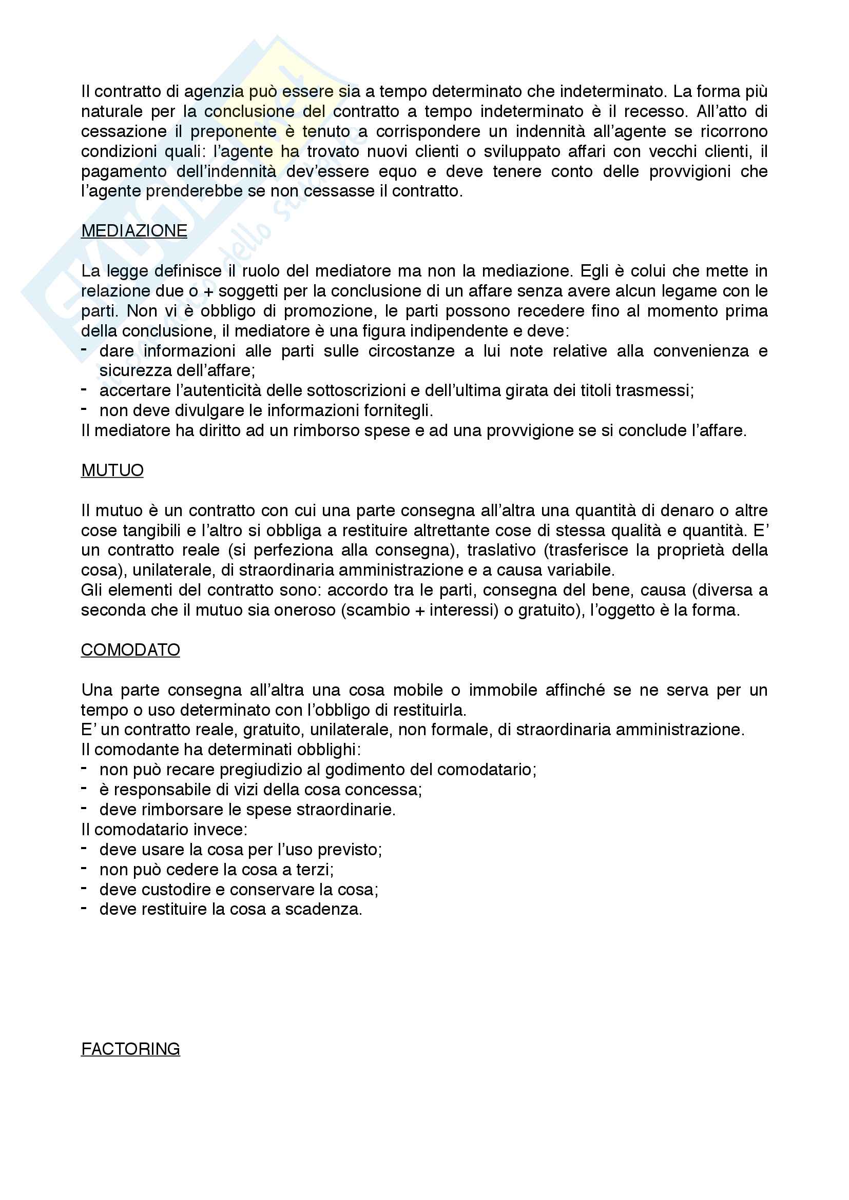 Diritto commerciale - parte 2 e 3 (società e contratti) Pag. 46