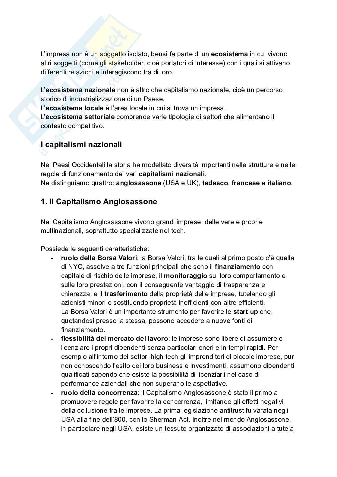 Appunti completi di Economia e gestione delle imprese Pag. 2