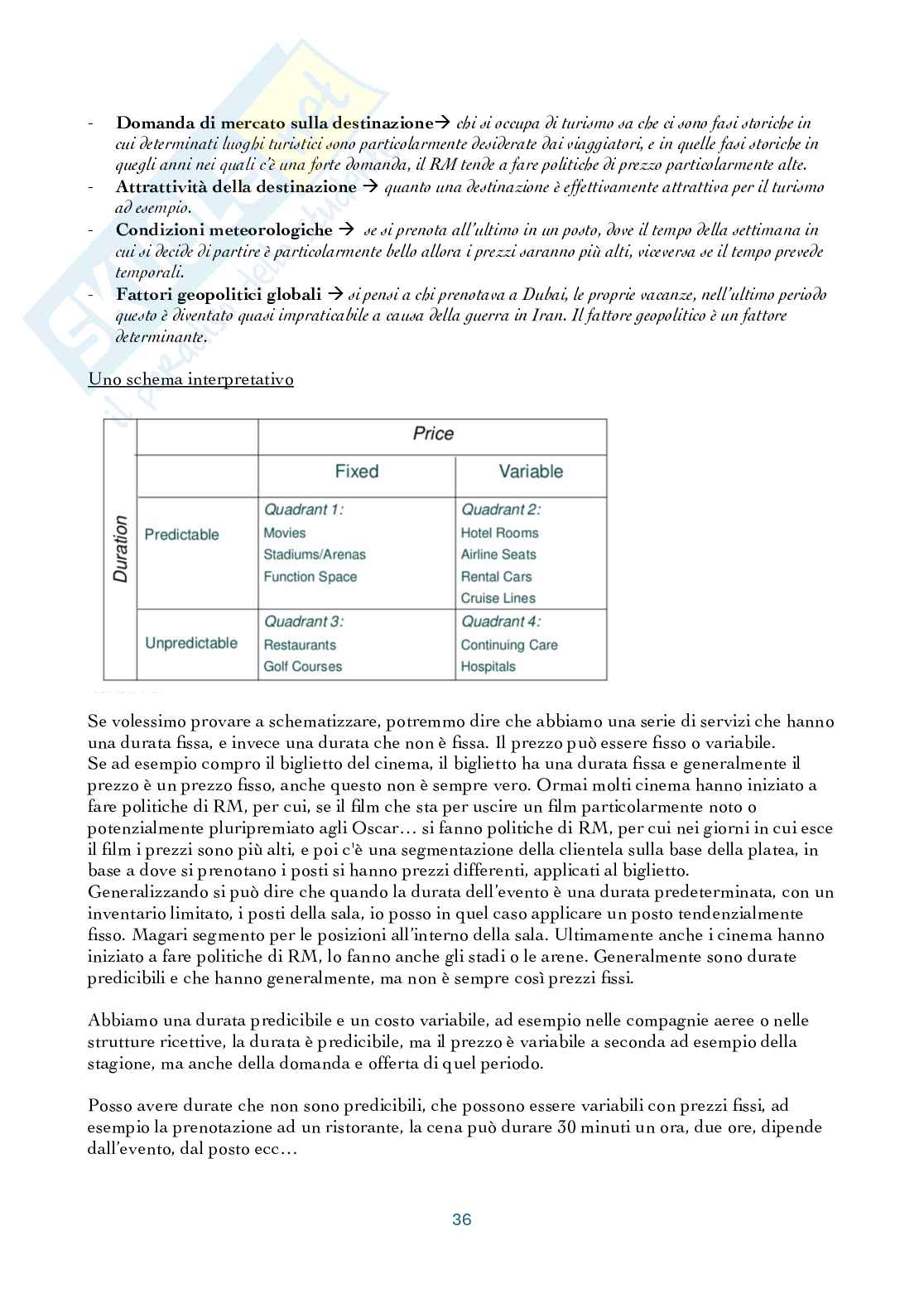 Riassunto esame Controllo di gestione, Prof. Manetti Giacomo, libro consigliato Programmazione e controllo, Arcari Pag. 36