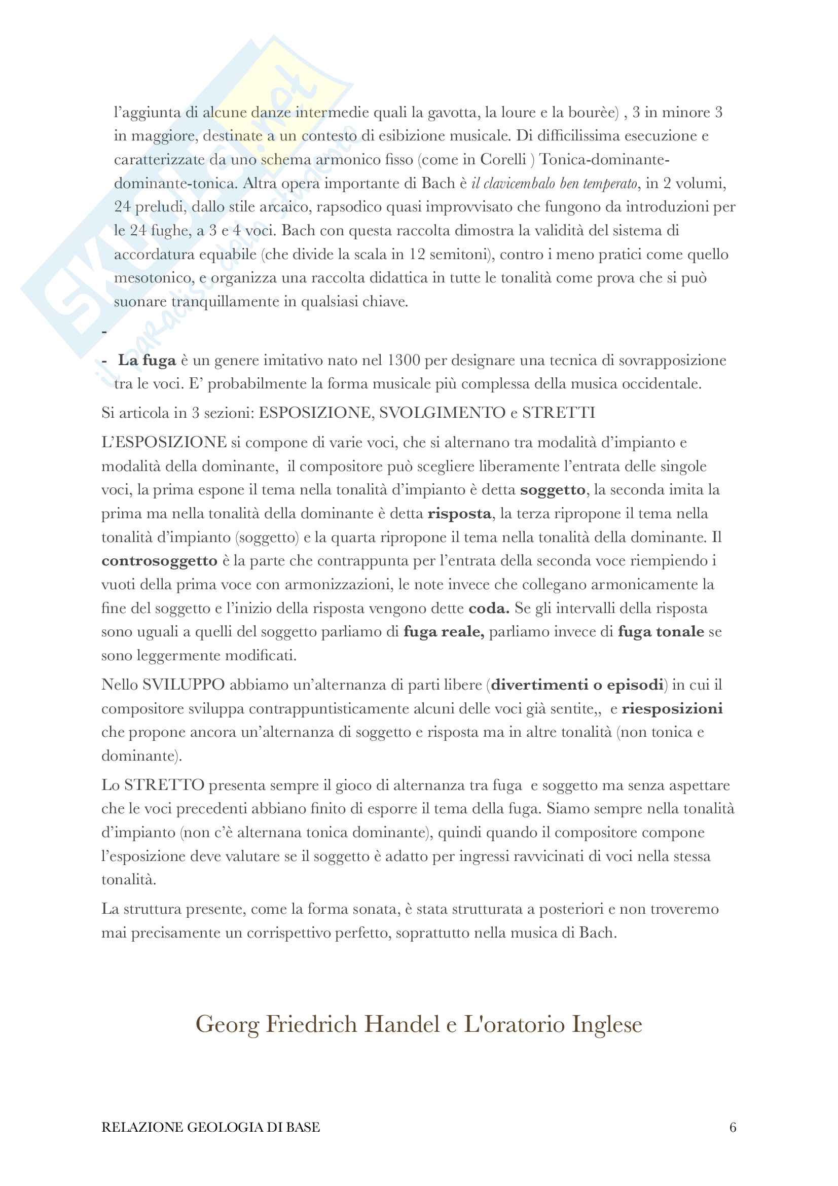 Riassunto esame Storia della musica II 600/700 - Docente Pasquini Pag. 6