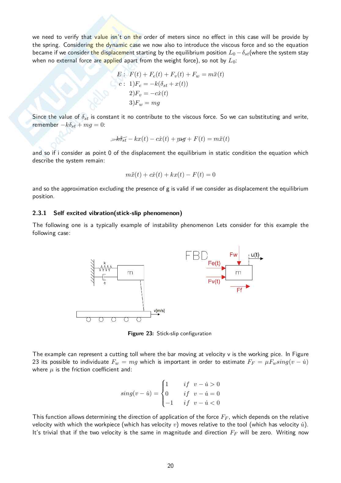 Dynamics and vibrations - Appunti Pag. 21