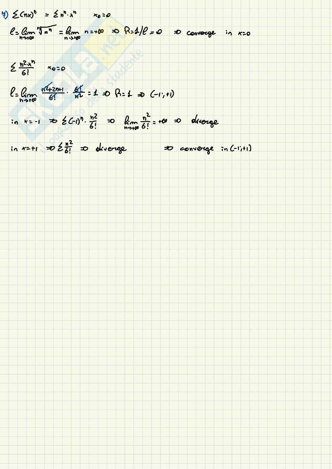 Prove vecchie svolte Analisi matematica 2 Pag. 66
