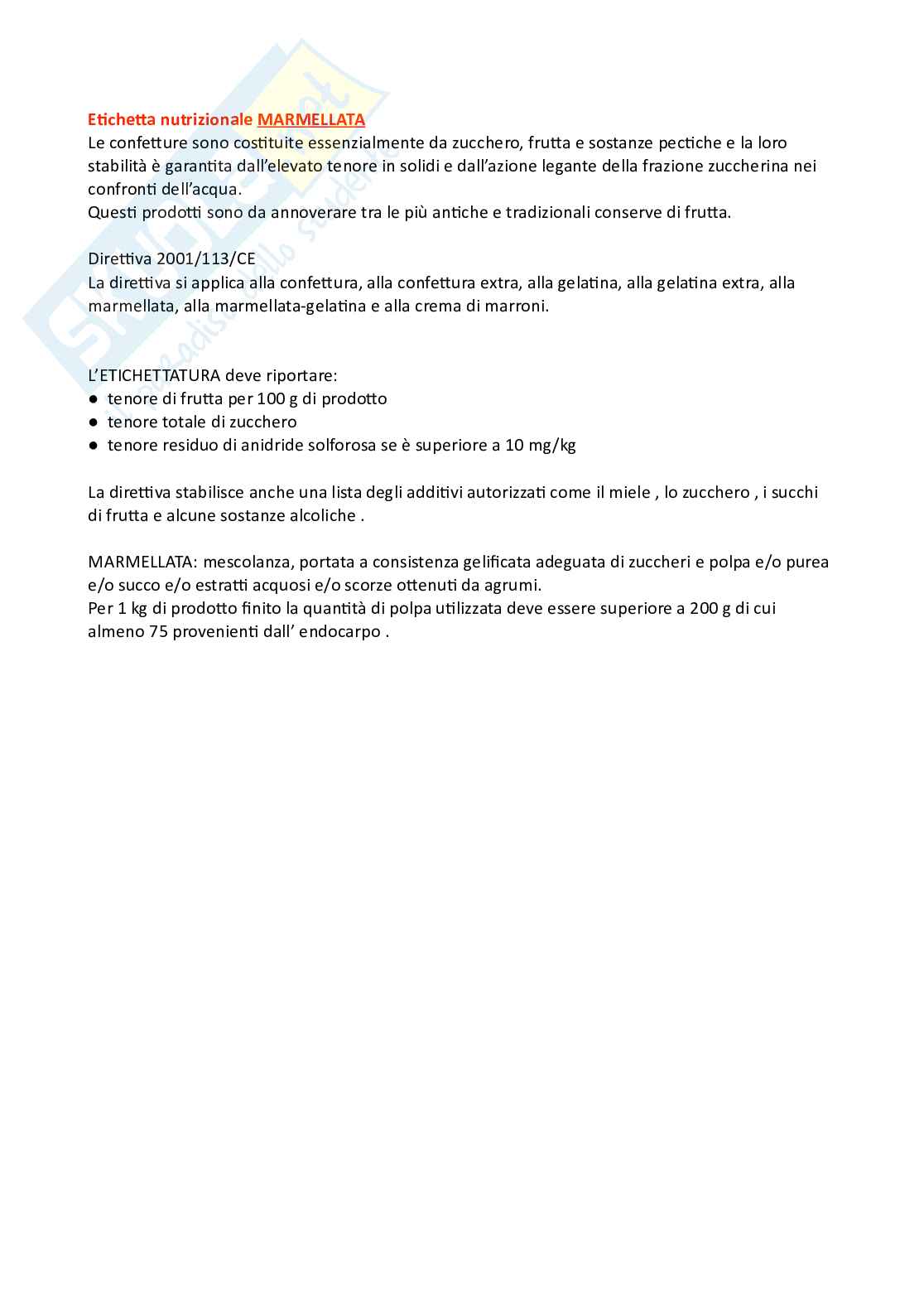 Prodotti alimentari - Domande Pag. 11