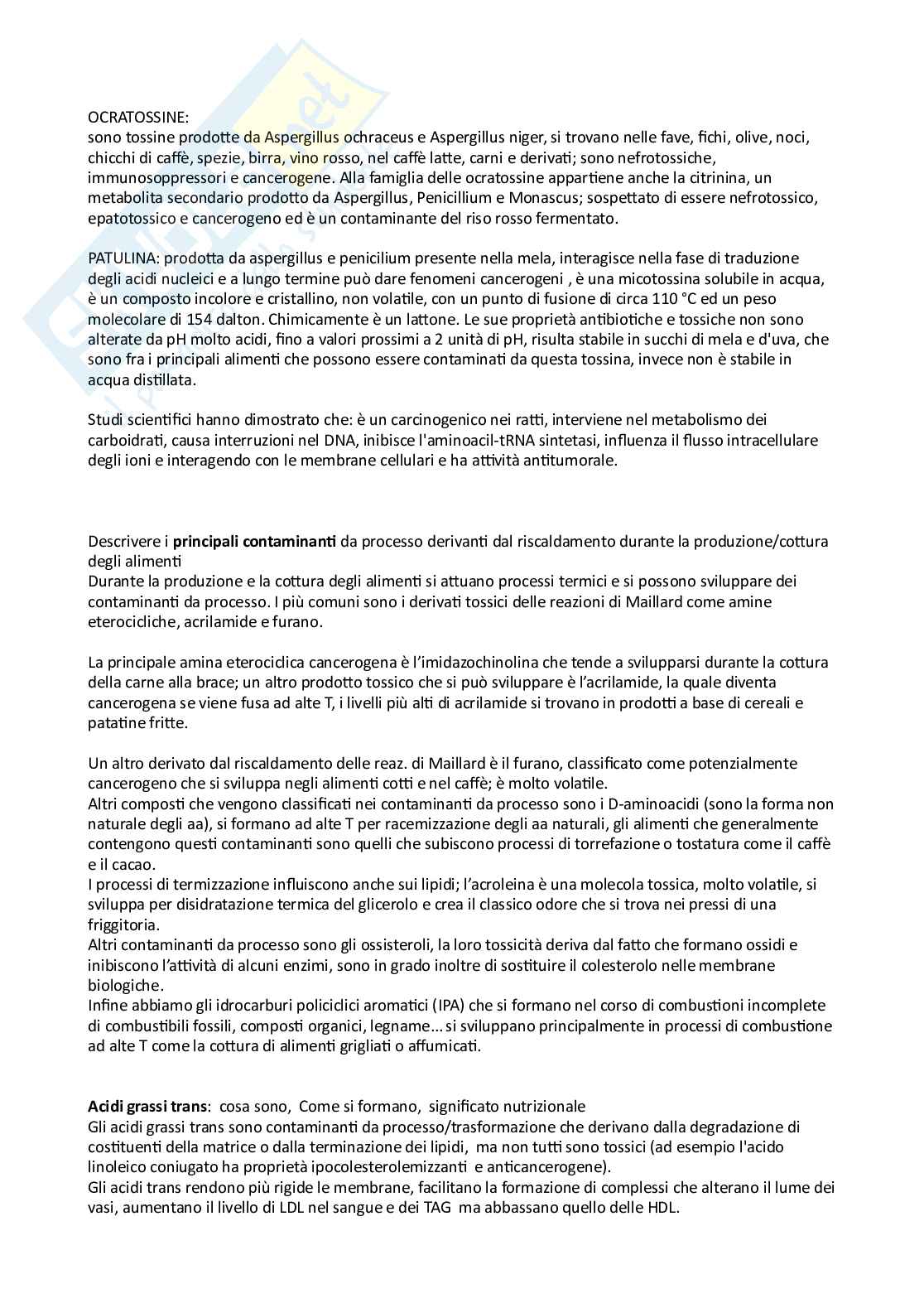 Prodotti alimentari - Domande Pag. 36