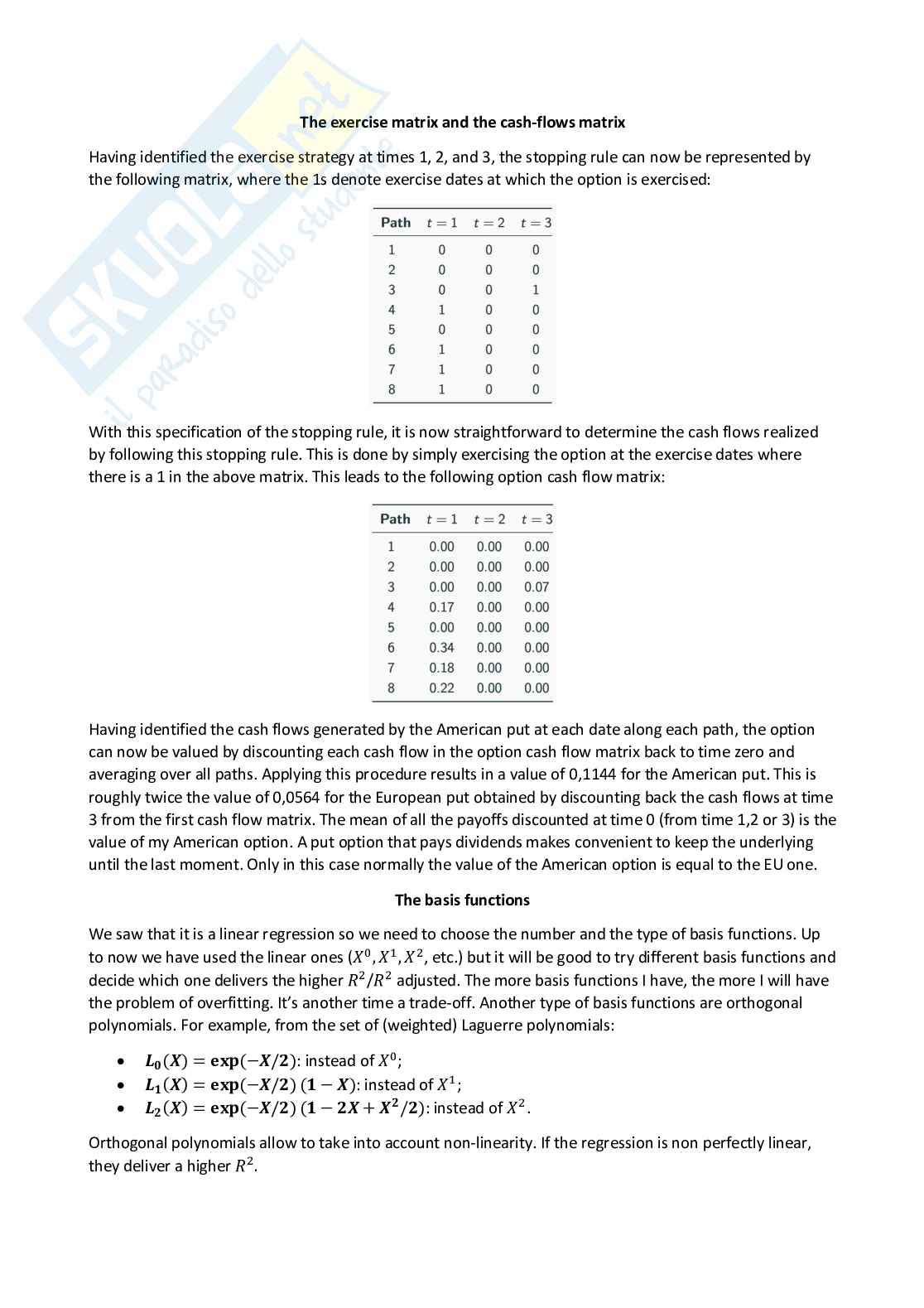 Applied Statistics for finance - Appunti completi (ENG) Pag. 21