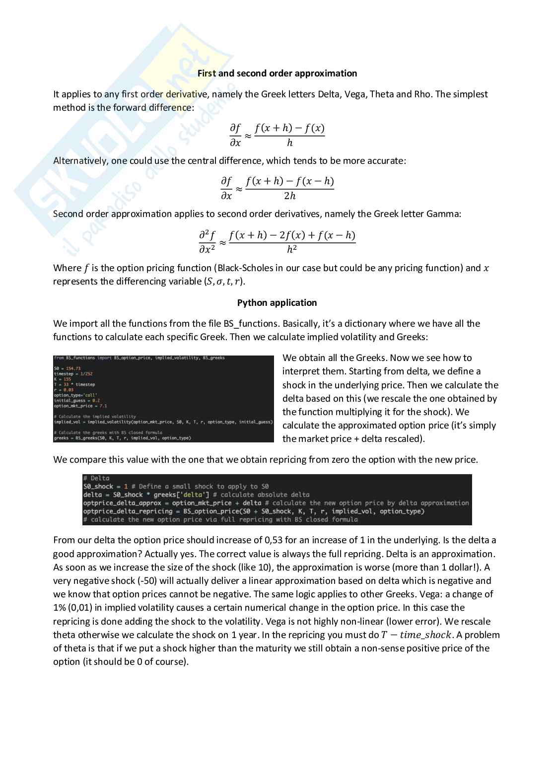 Applied Statistics for finance - Appunti completi (ENG) Pag. 36