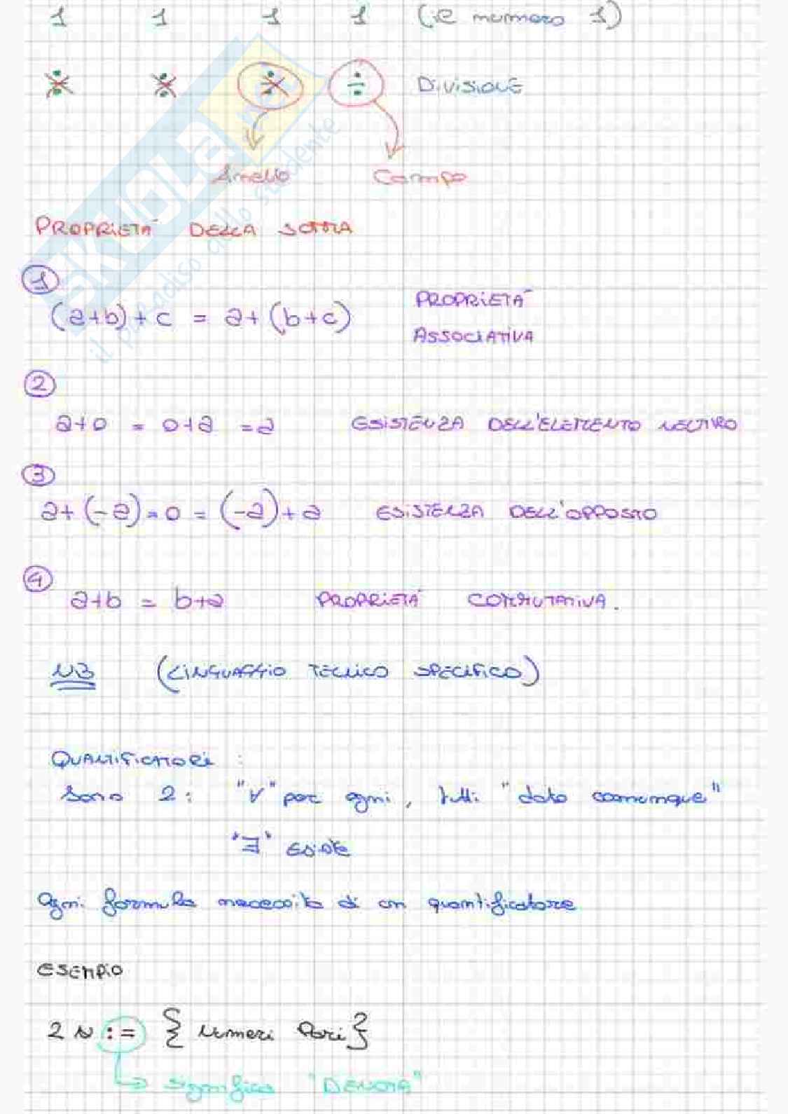 Appunti lezioni Geometria Pag. 2