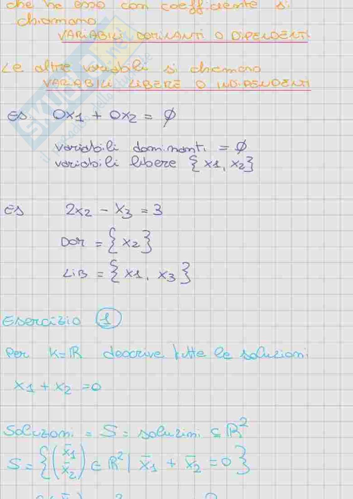 Appunti lezioni Geometria Pag. 31