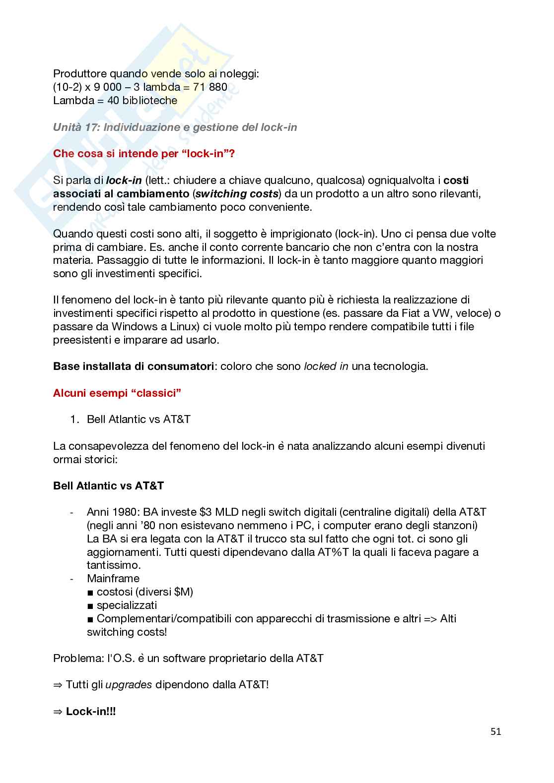 Appunti economia dell'informazione Pag. 51