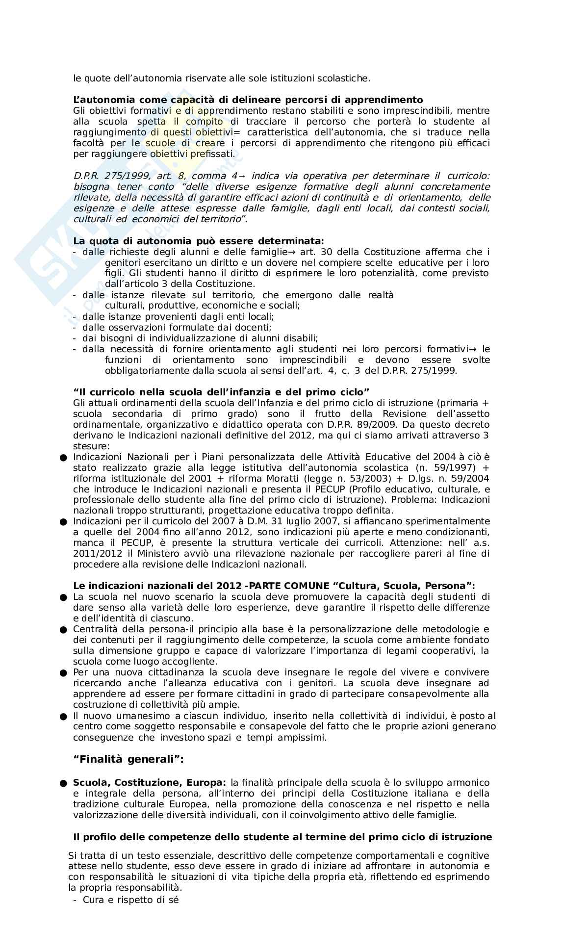 Appunti per il Concorso Docenti: Metodologie e strategie didattiche  Pag. 31