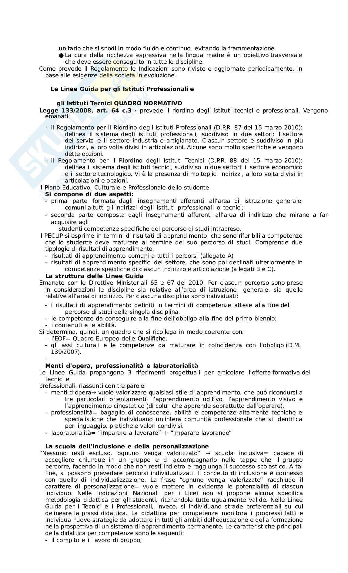 Appunti per il Concorso Docenti: Metodologie e strategie didattiche  Pag. 41