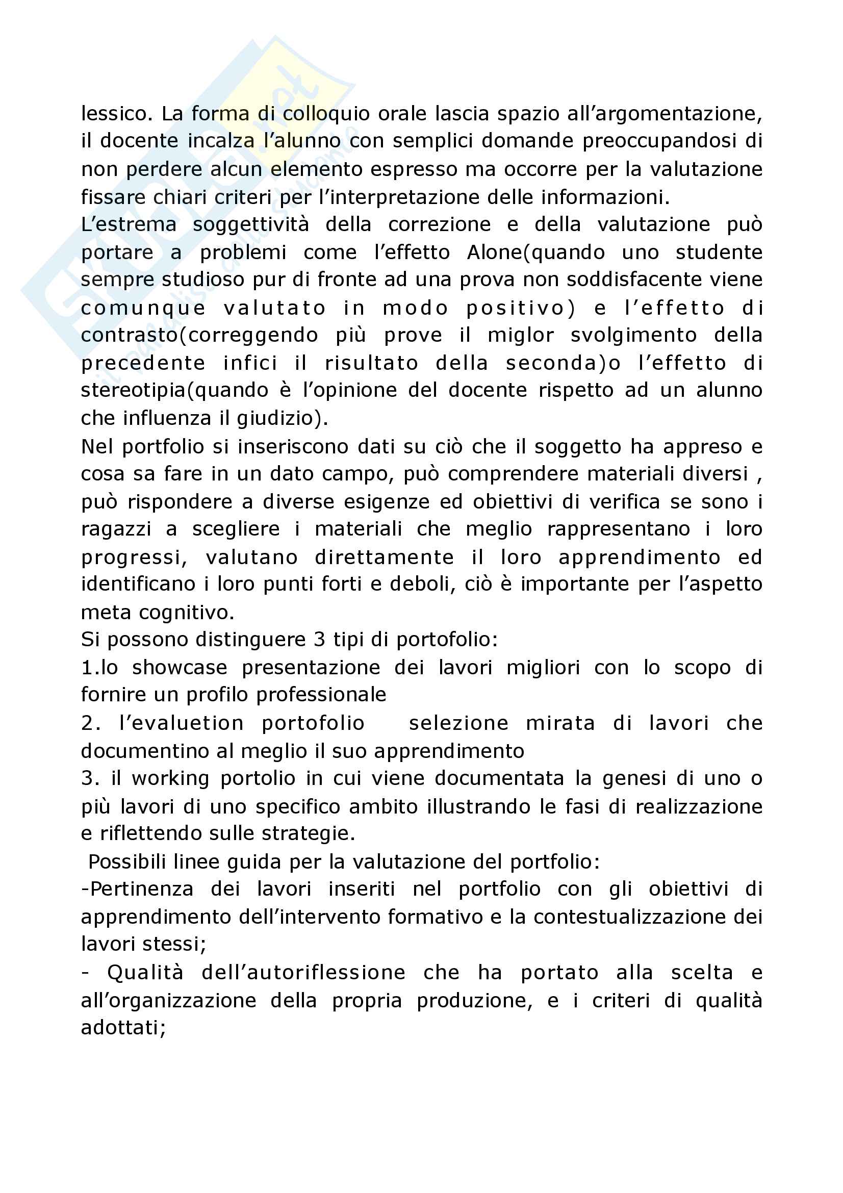 Esame di Docimologia Pag. 21