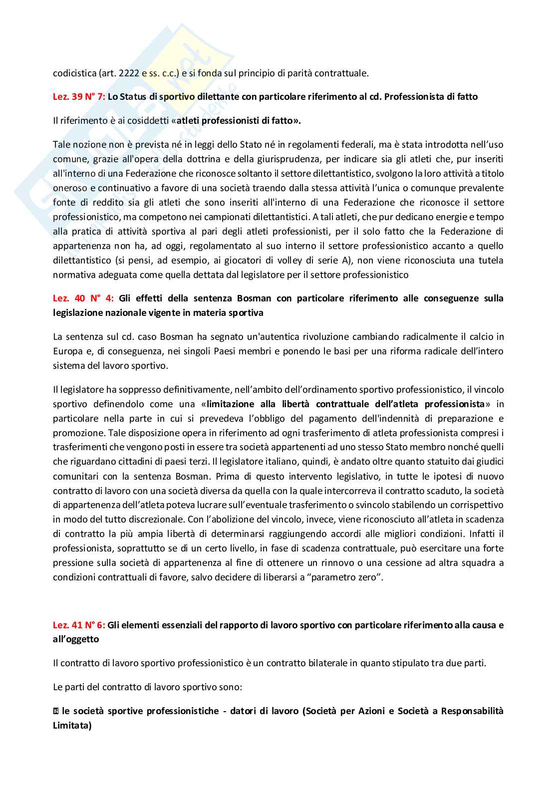 Paniere Diritto privato e dello sport (2026) - Risposte aperte corrette  Pag. 21