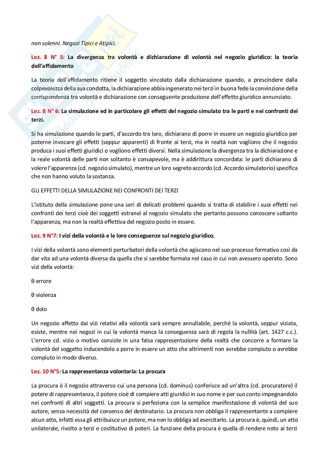 Paniere Diritto privato e dello sport (2026) - Risposte aperte corrette  Pag. 6