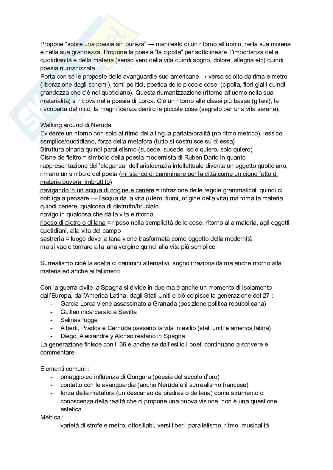Letteratura spagnola 1 Pag. 6
