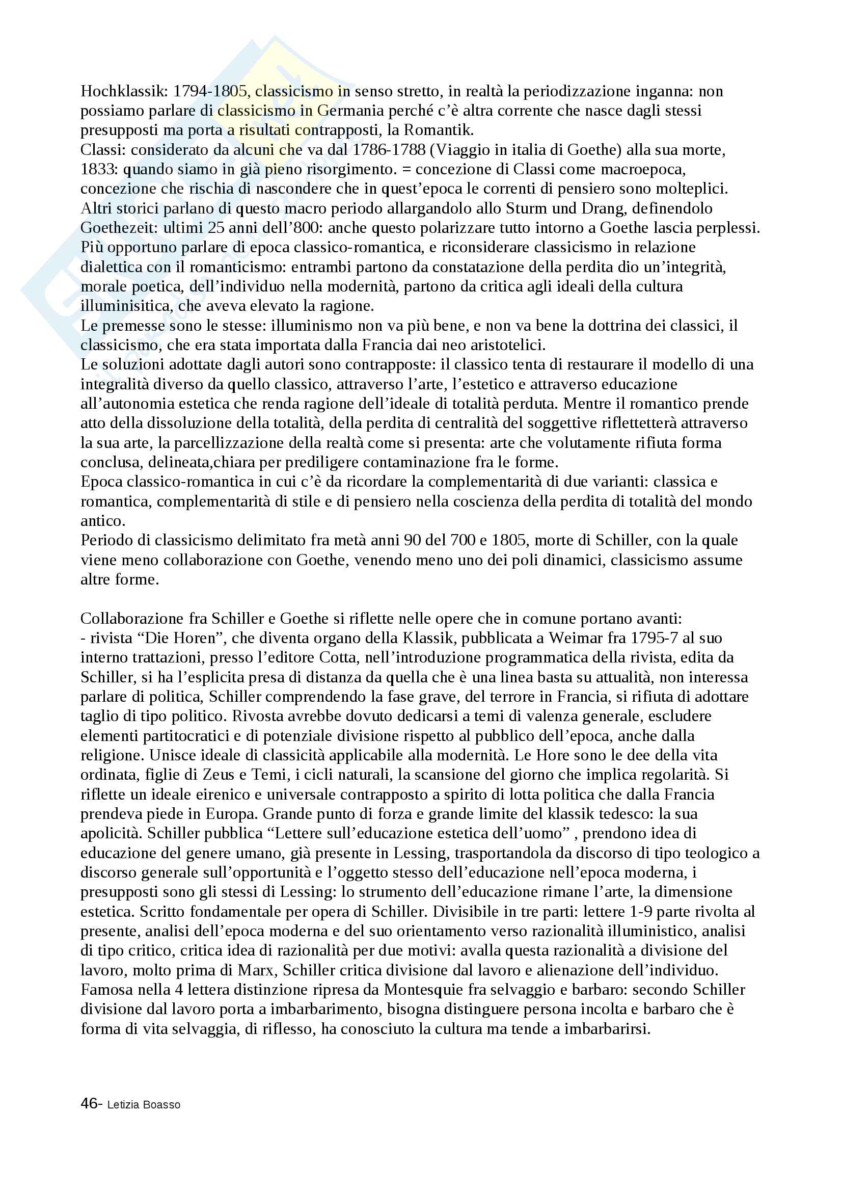 Letteratura tedesca II Pag. 46