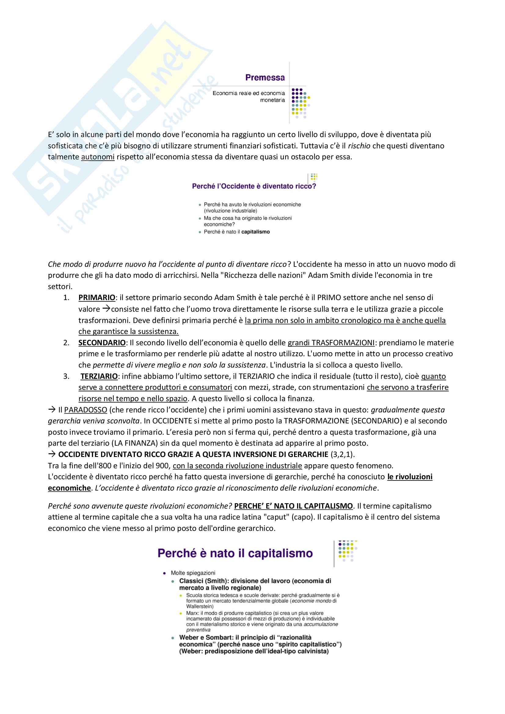 Storia Economica (Storia della Banca) Pag. 2