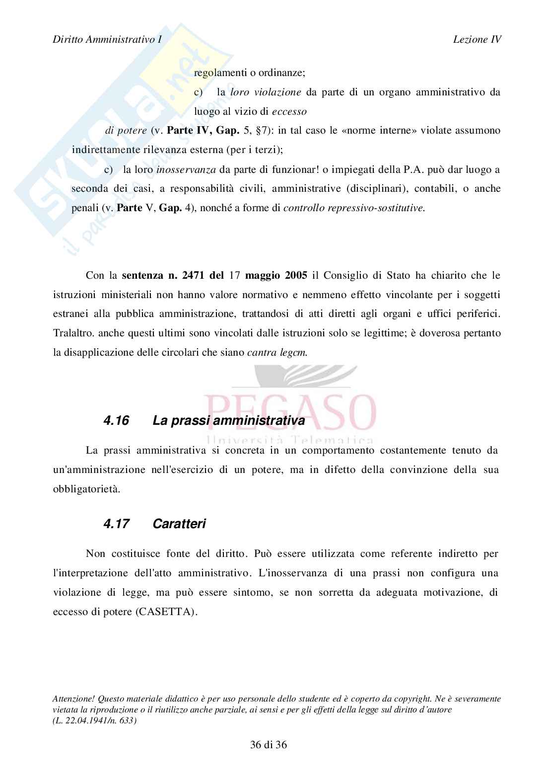 Lezione 1 Diritto amministrativo Pag. 36