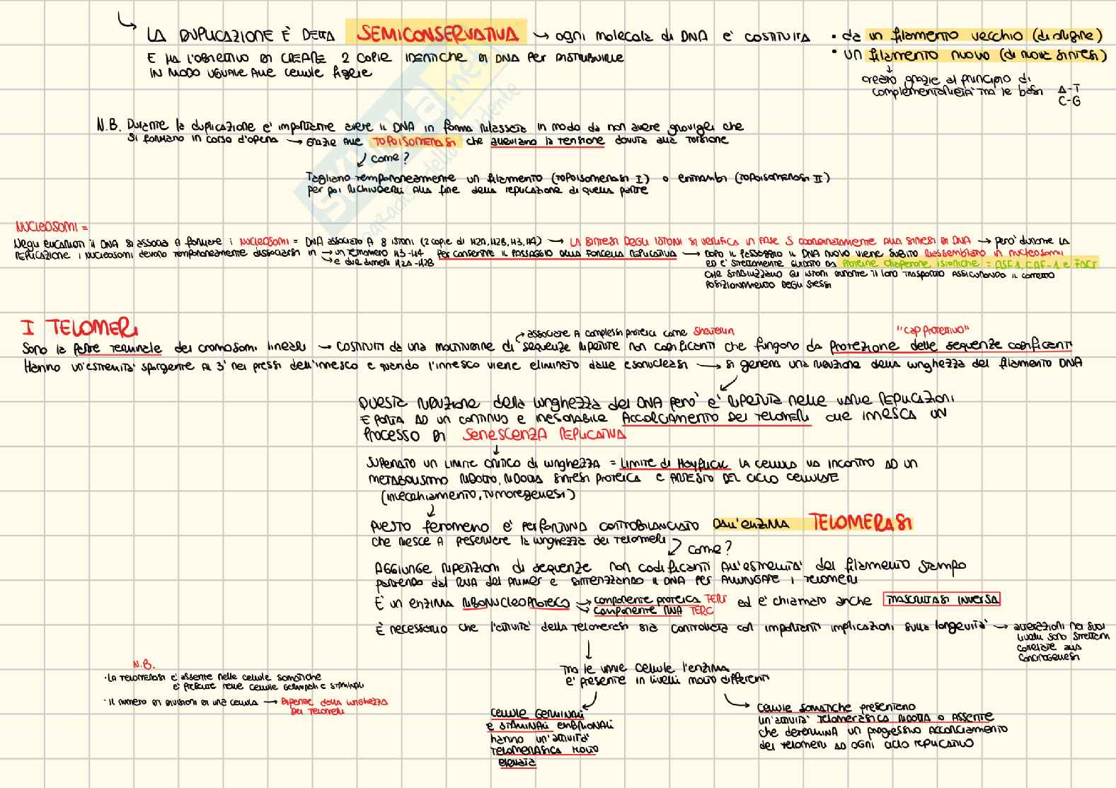 Appunti di Biologia generale e genetica Pag. 6