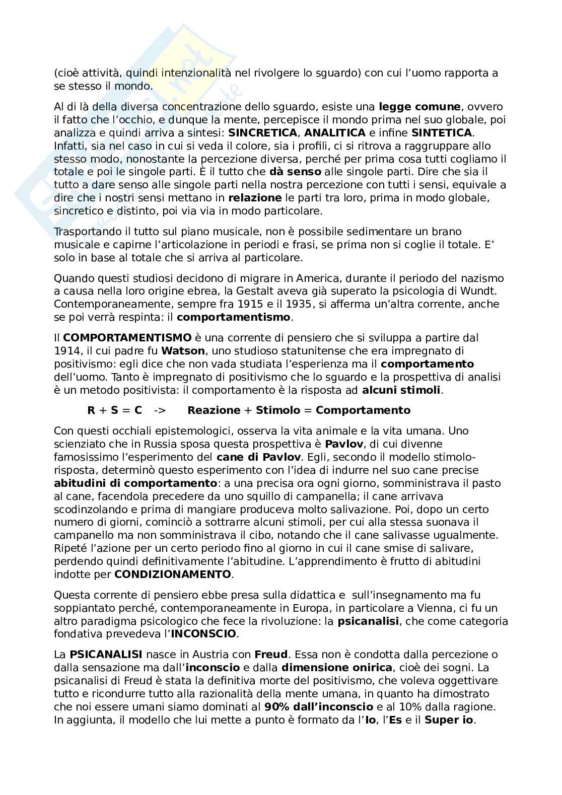 Fondamenti di Pedagogia e didattica della musica Pag. 16