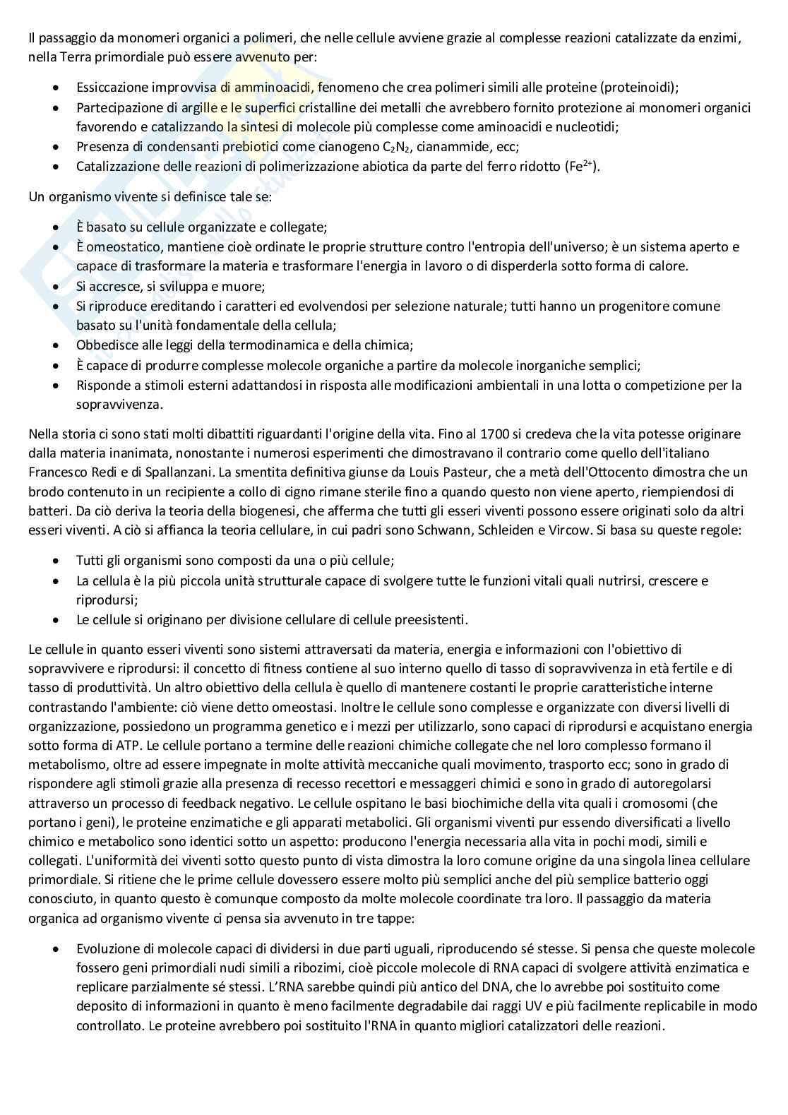 Biologia cellulare e atlante istologico - Guida completa per l'esame Pag. 2