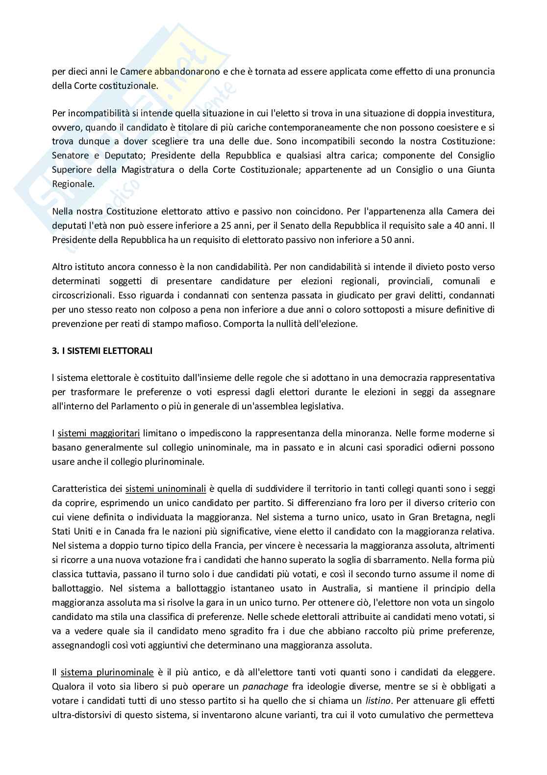 Diritto costituzionale Pag. 41