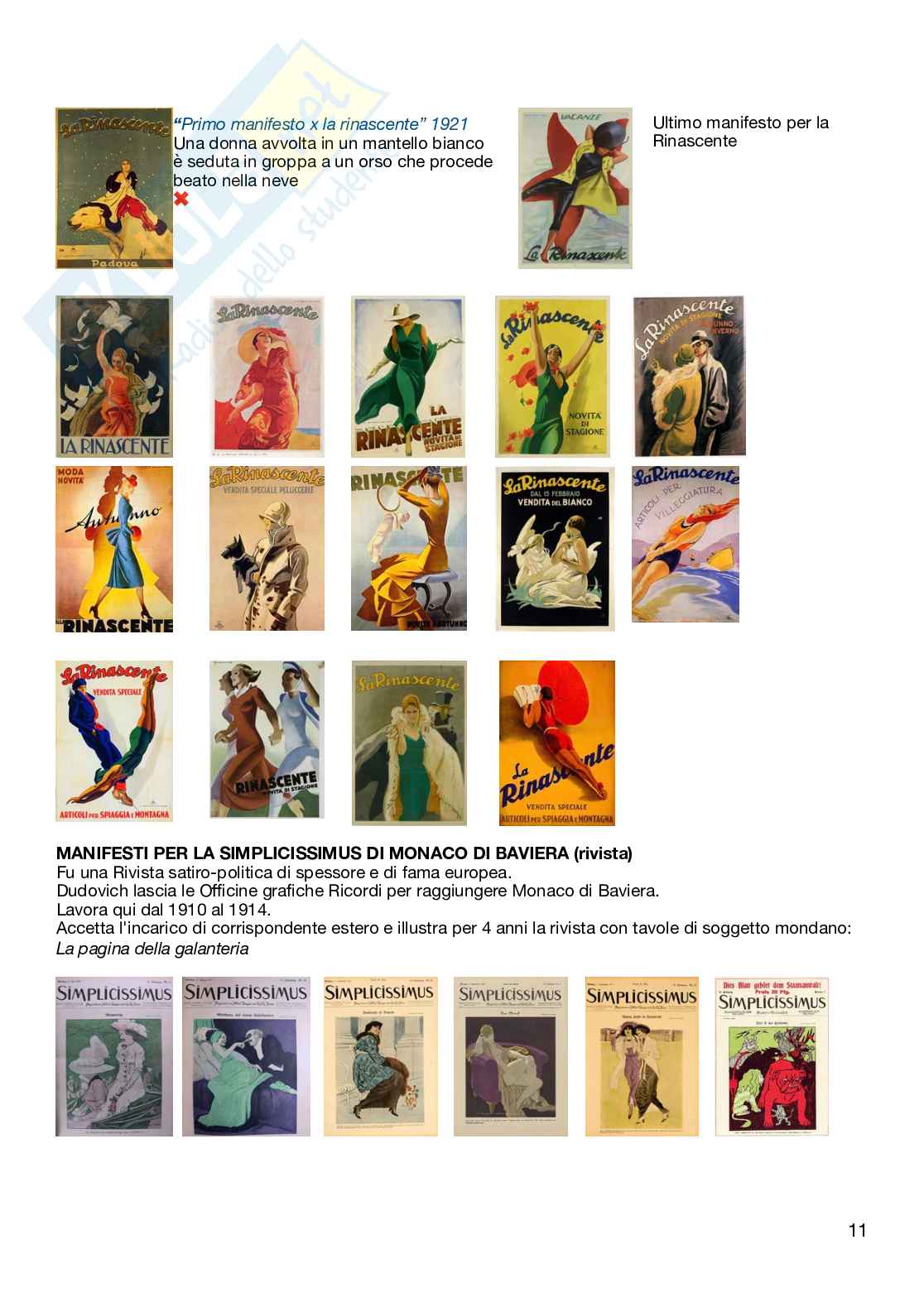 Appunti per l'esame di Storia del graphic design   Pag. 11