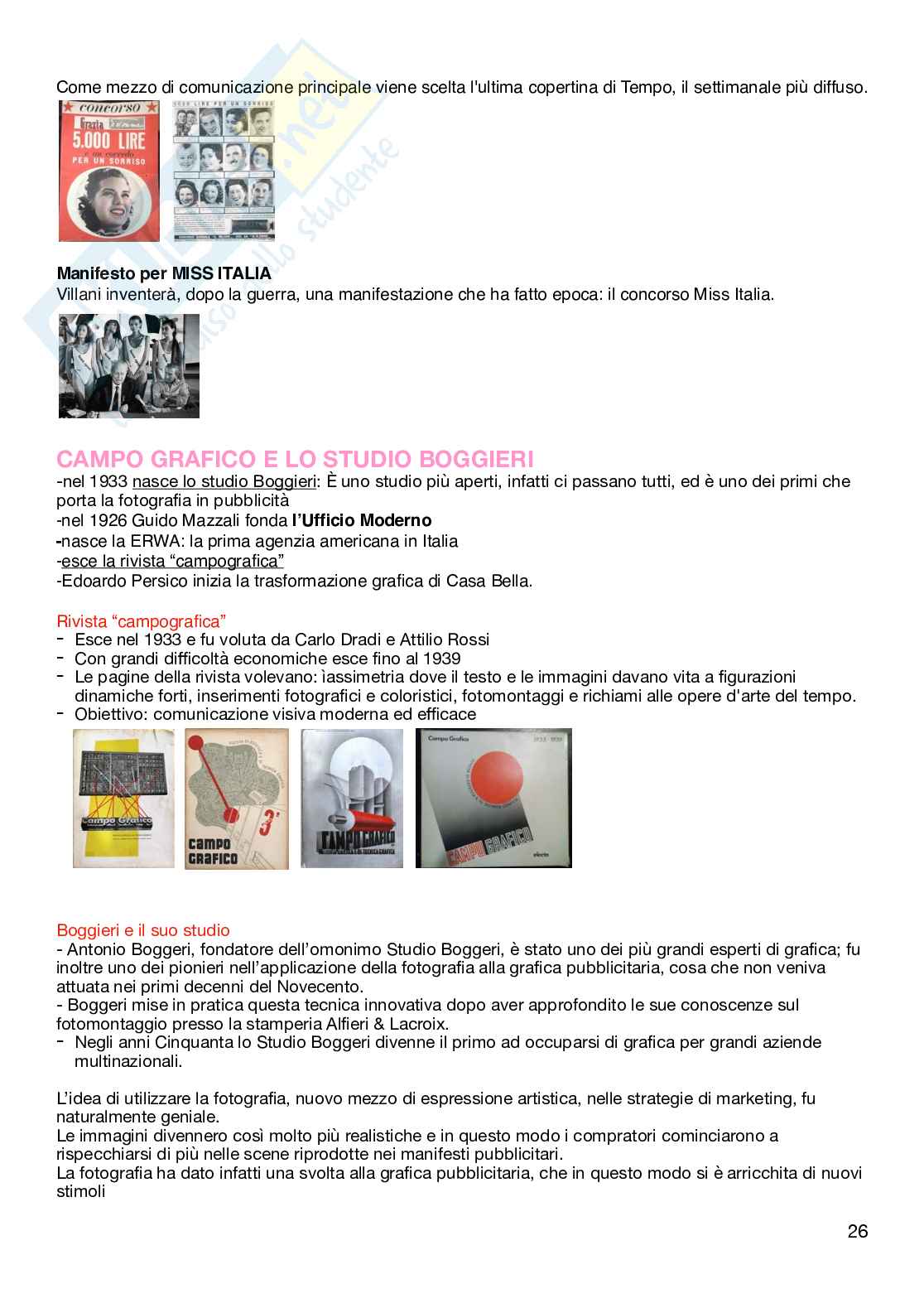 Appunti per l'esame di Storia del graphic design   Pag. 26