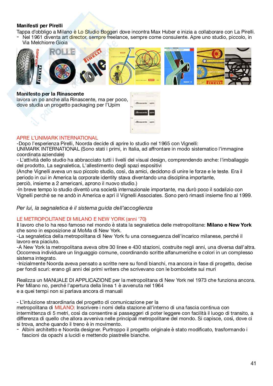 Appunti per l'esame di Storia del graphic design   Pag. 41