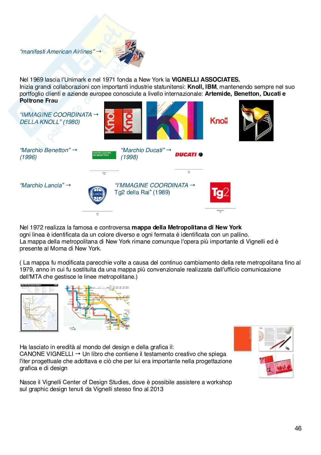 Appunti per l'esame di Storia del graphic design   Pag. 46