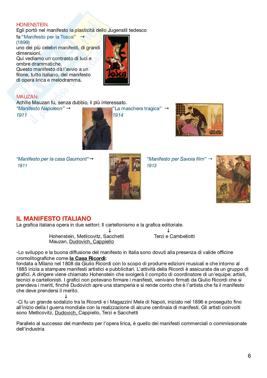 Appunti per l'esame di Storia del graphic design   Pag. 6