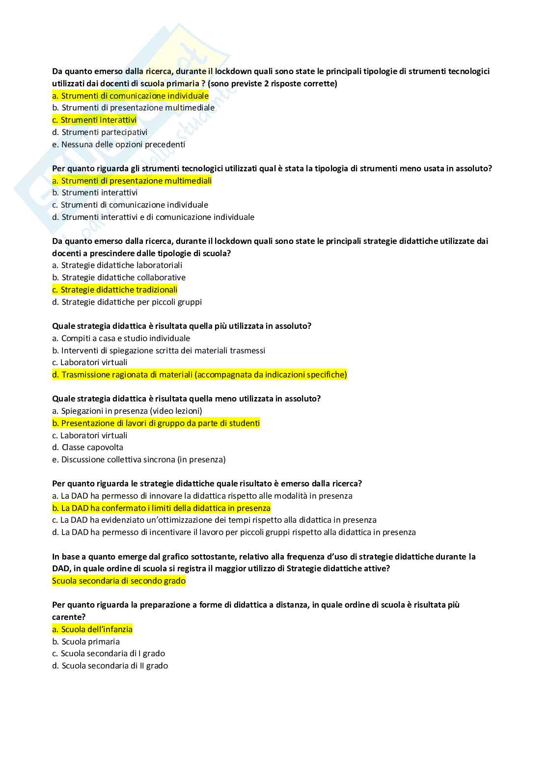 Pedagogia sperimentale (B018167) - Kit completo, appunti e quiz con soluzioni | SFP Notes Vol. 12 Pag. 6