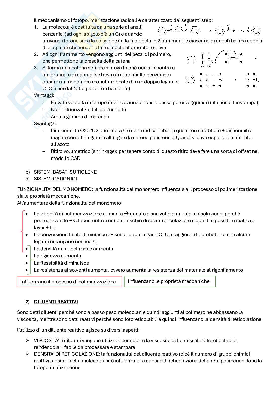 Appunti Biofabbricazione e Bioprinting Pag. 91