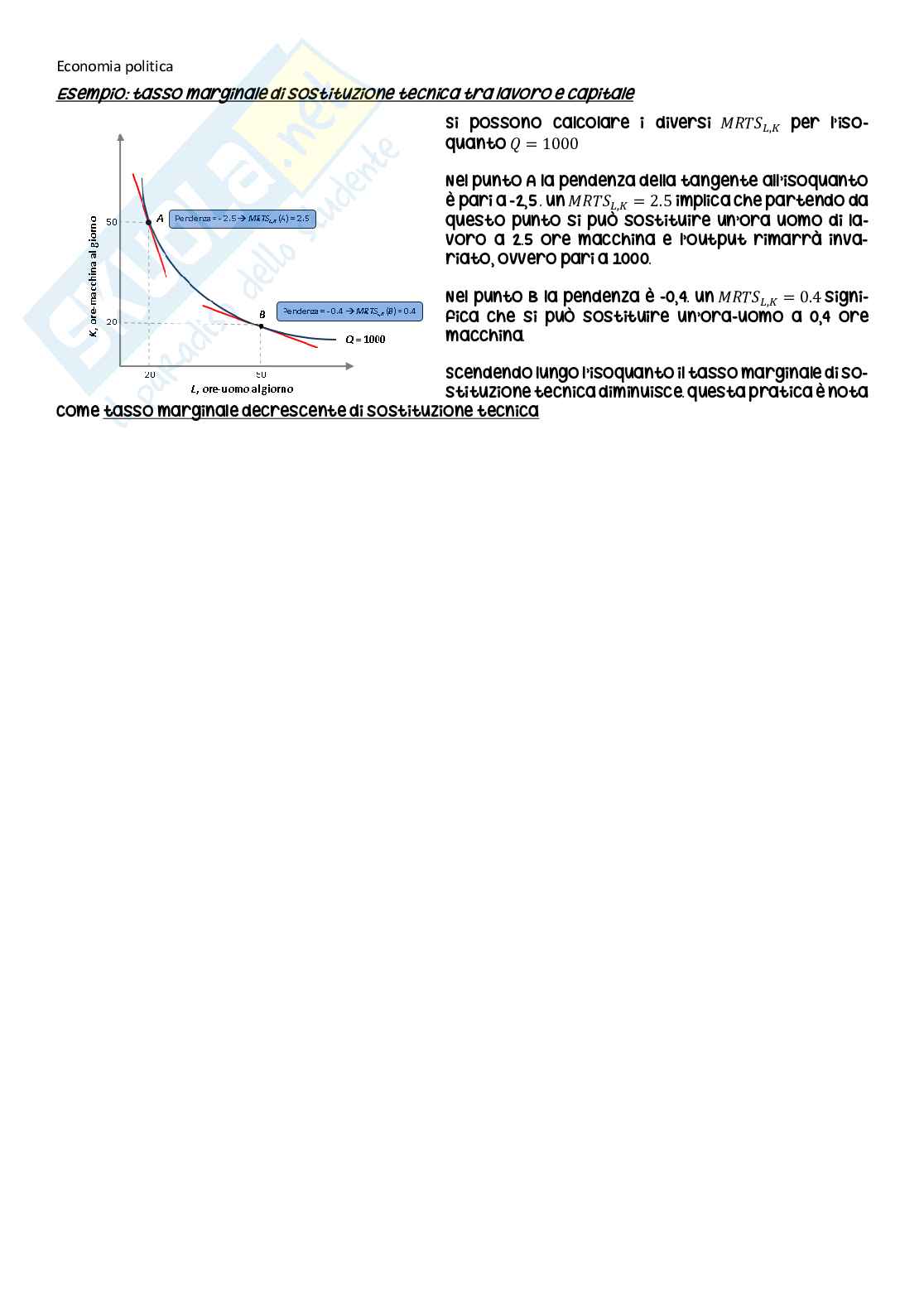 Riassunto esame Economia politica, Prof. Amighini Alessia, libro consigliato Microeconomia , Davide A. Besanko Pag. 46
