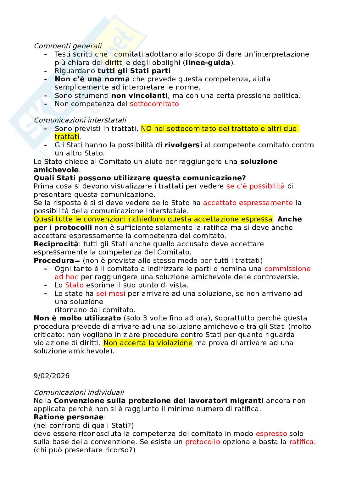 Appunti corso di Diritti fondamentali  Pag. 31