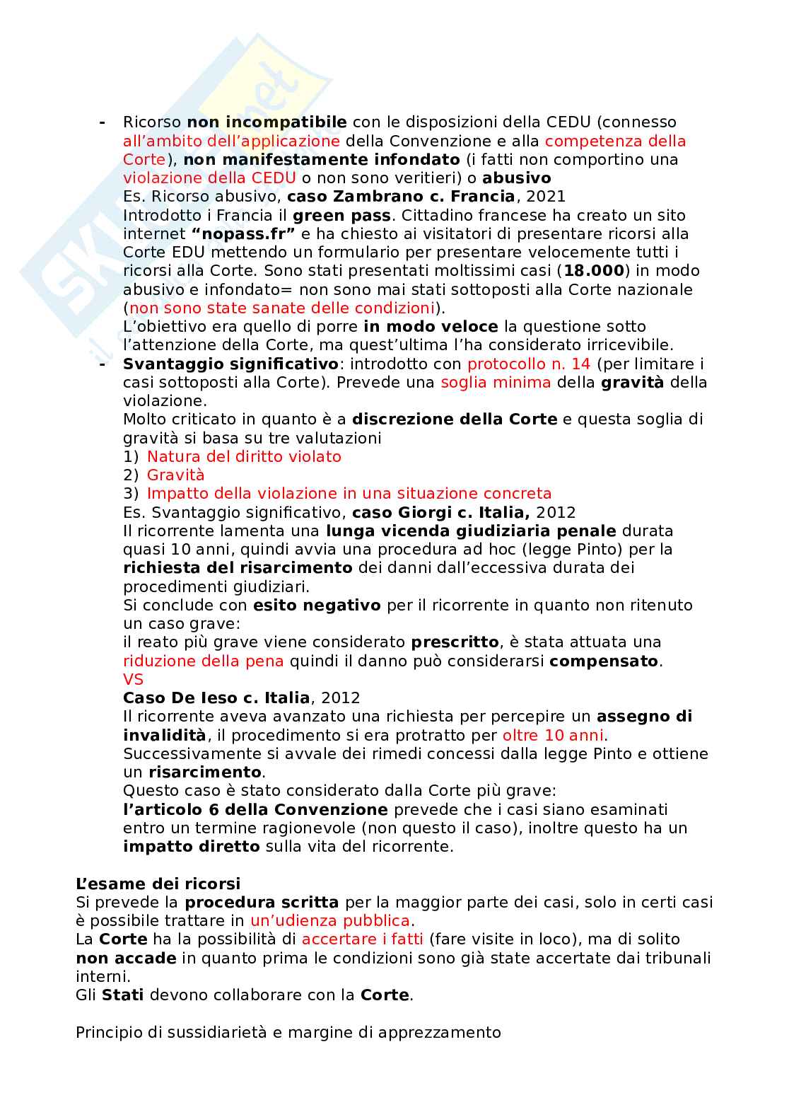 Appunti corso di Diritti fondamentali  Pag. 46