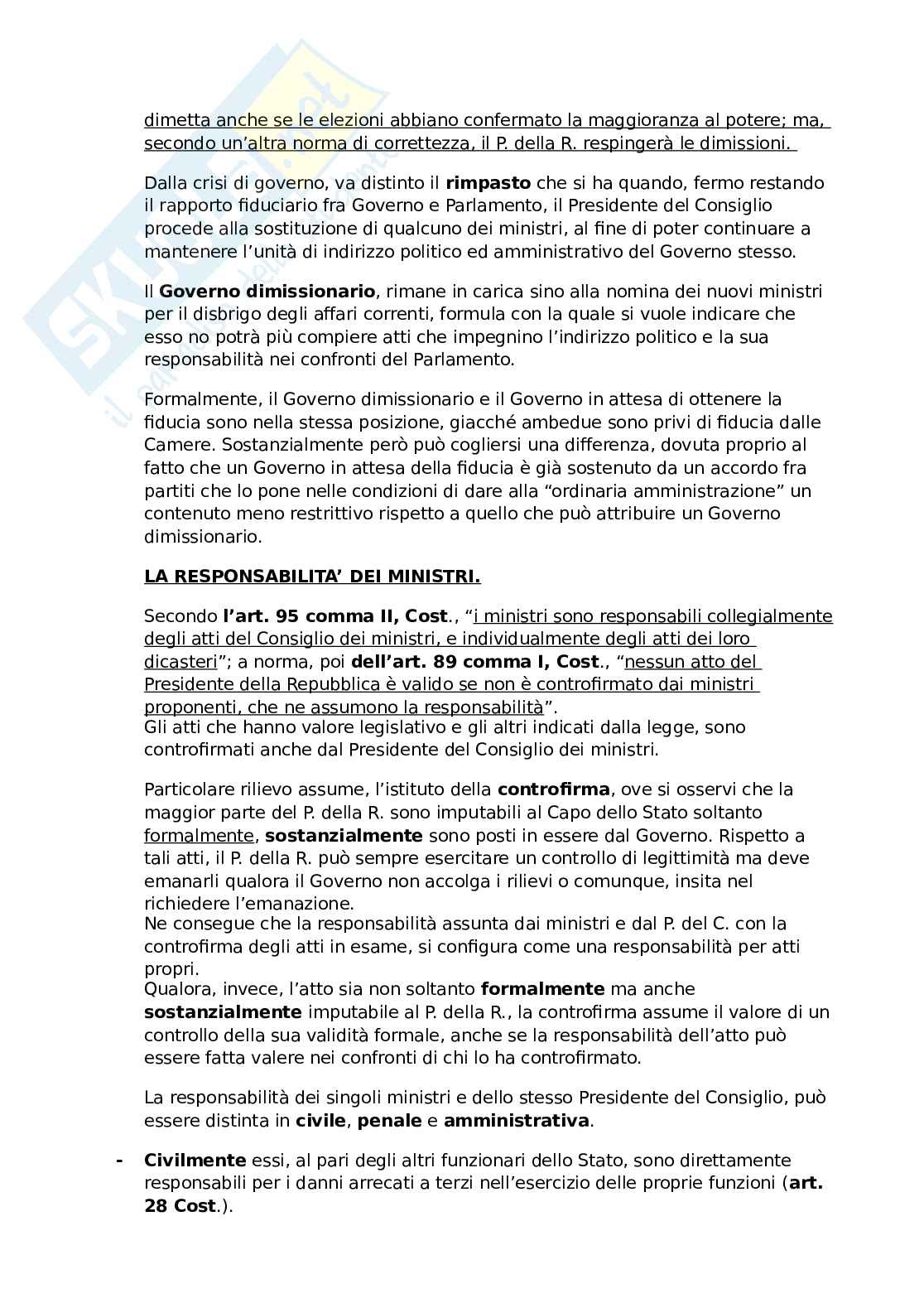 Riassunto esame Diritto costituzionale, Prof. D'Angelo Giuseppe, libro consigliato Manuale diritto pubblico , Franco Modugno  Pag. 16