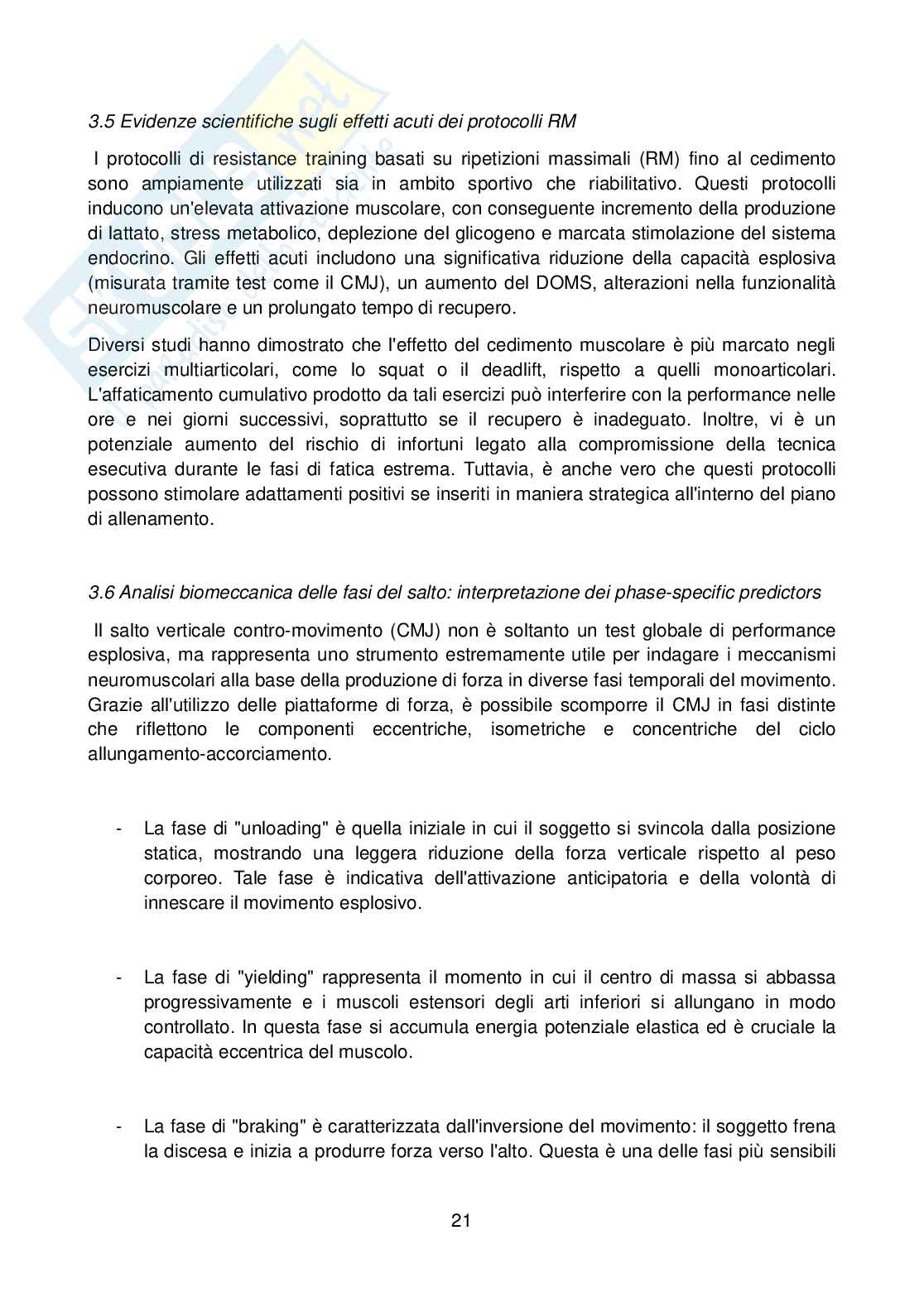 Allenamento della forza lungo l'arco della vita: effetti acuti di un protocollo a 12RM sulla funzione neuromuscolare e sulla percezione muscolare in giovani adulti Pag. 21
