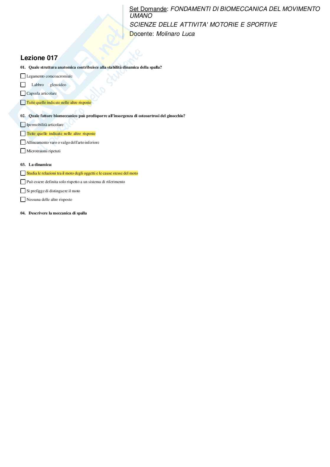Fondamenti di biomeccanica del movimento umano Pag. 21