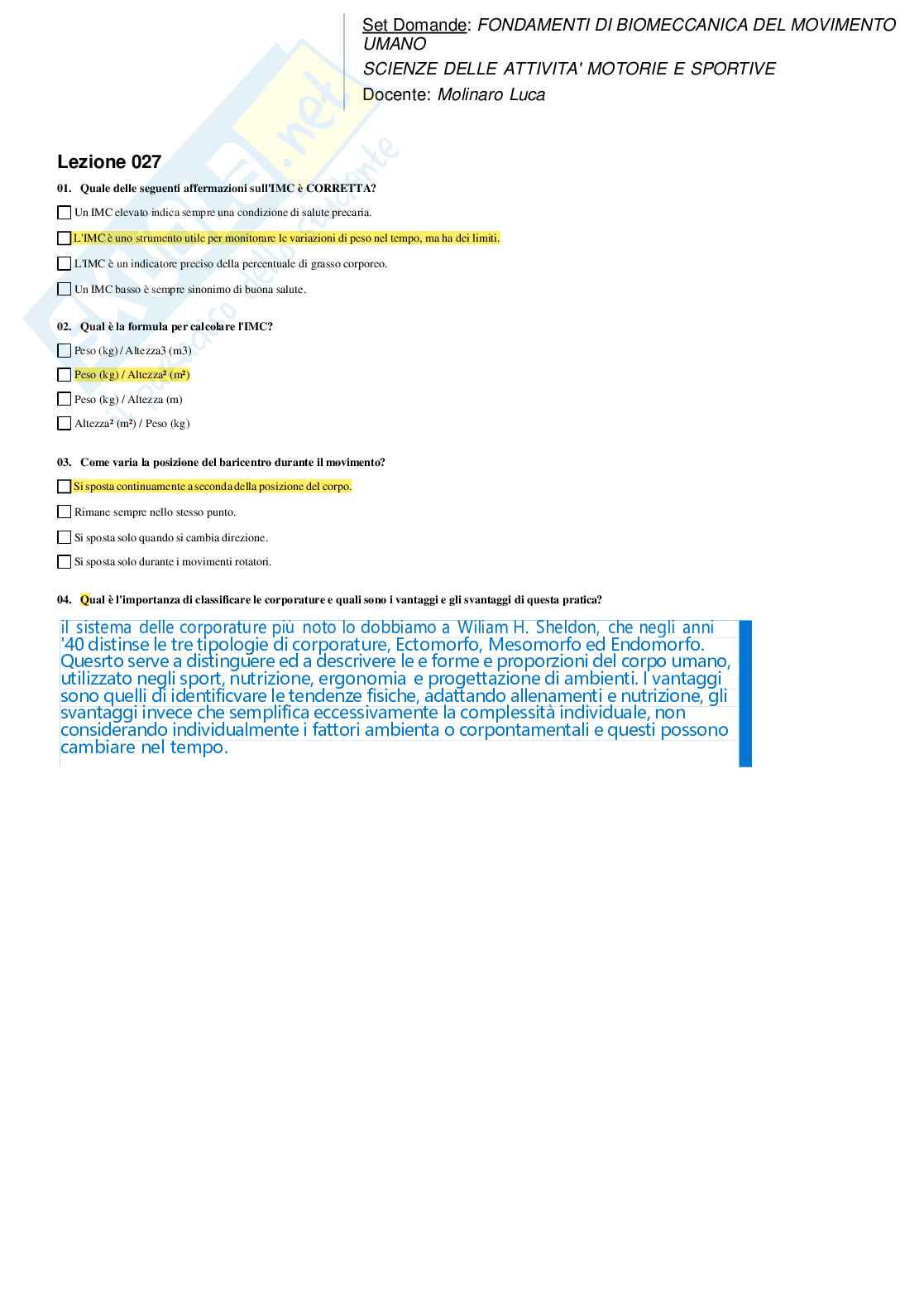 Fondamenti di biomeccanica del movimento umano Pag. 31