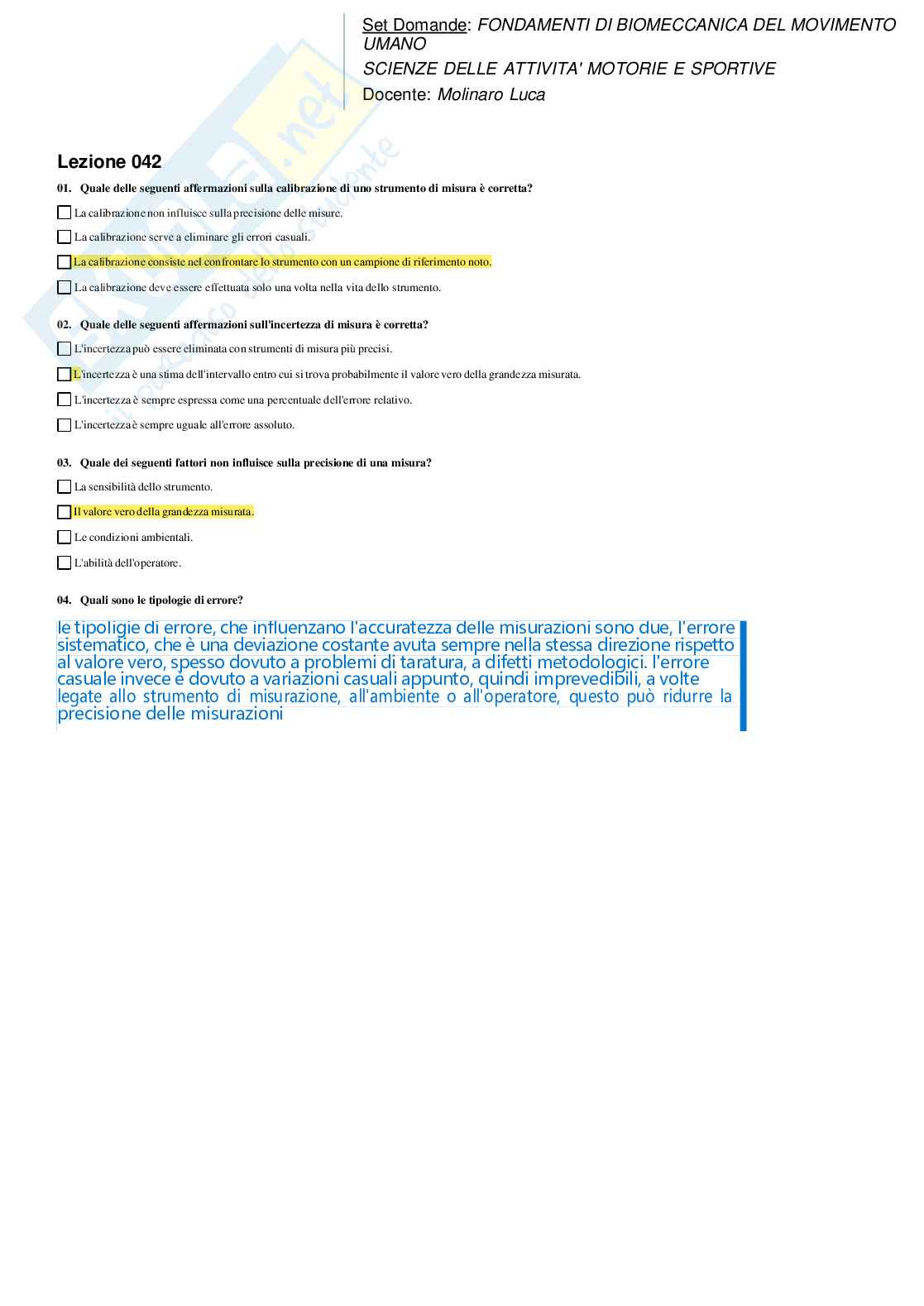 Fondamenti di biomeccanica del movimento umano Pag. 46