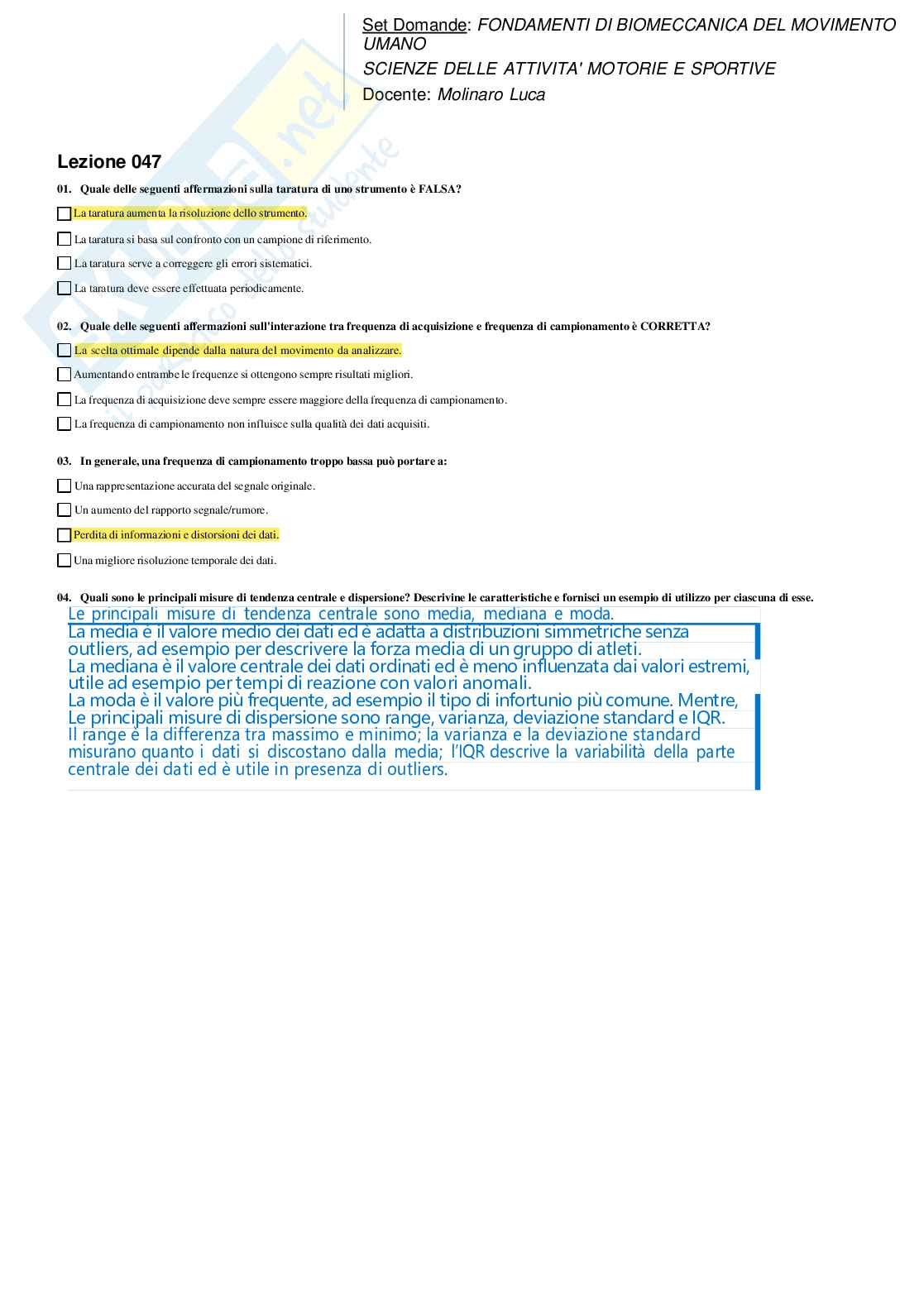 Fondamenti di biomeccanica del movimento umano Pag. 51