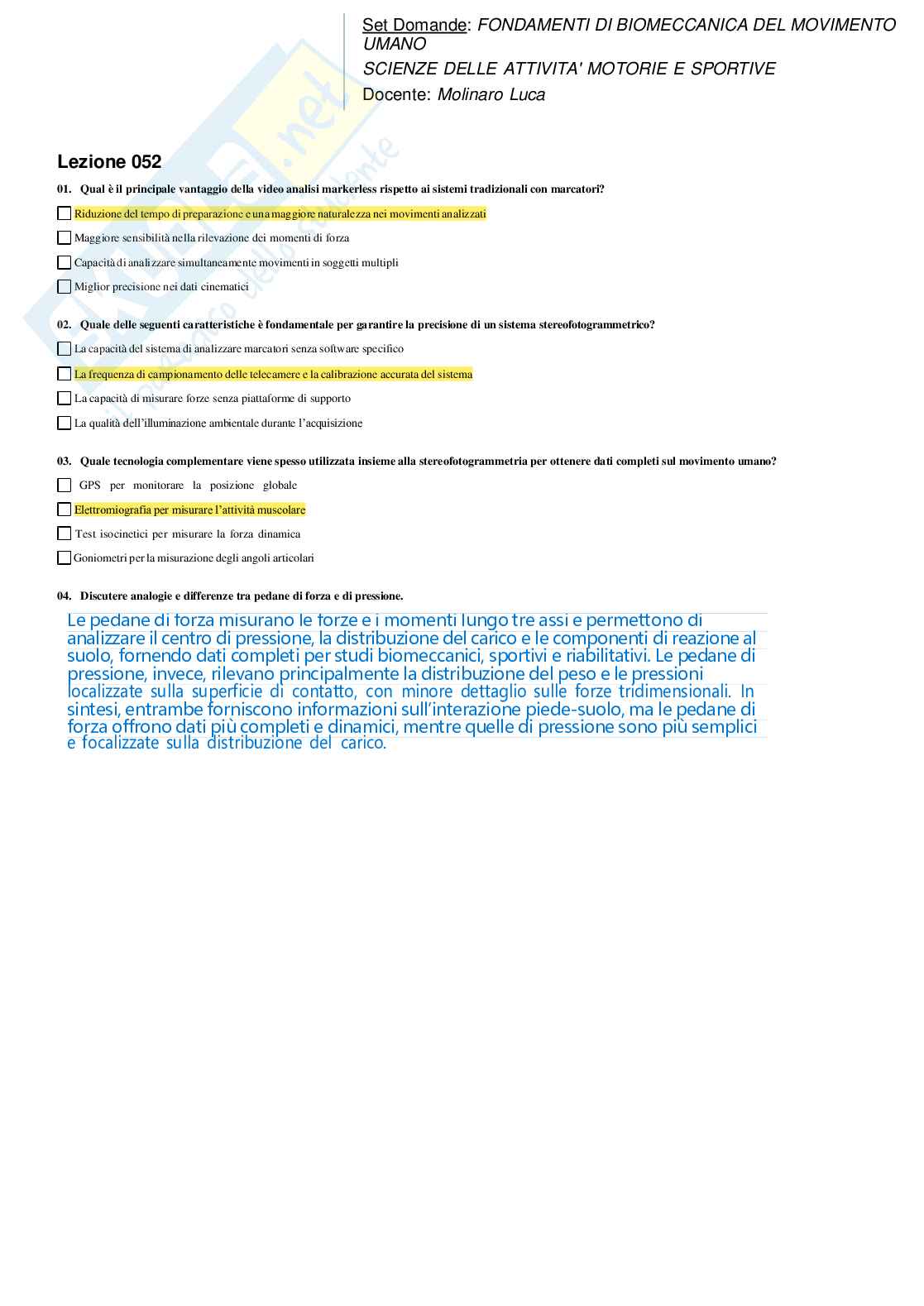 Fondamenti di biomeccanica del movimento umano Pag. 56