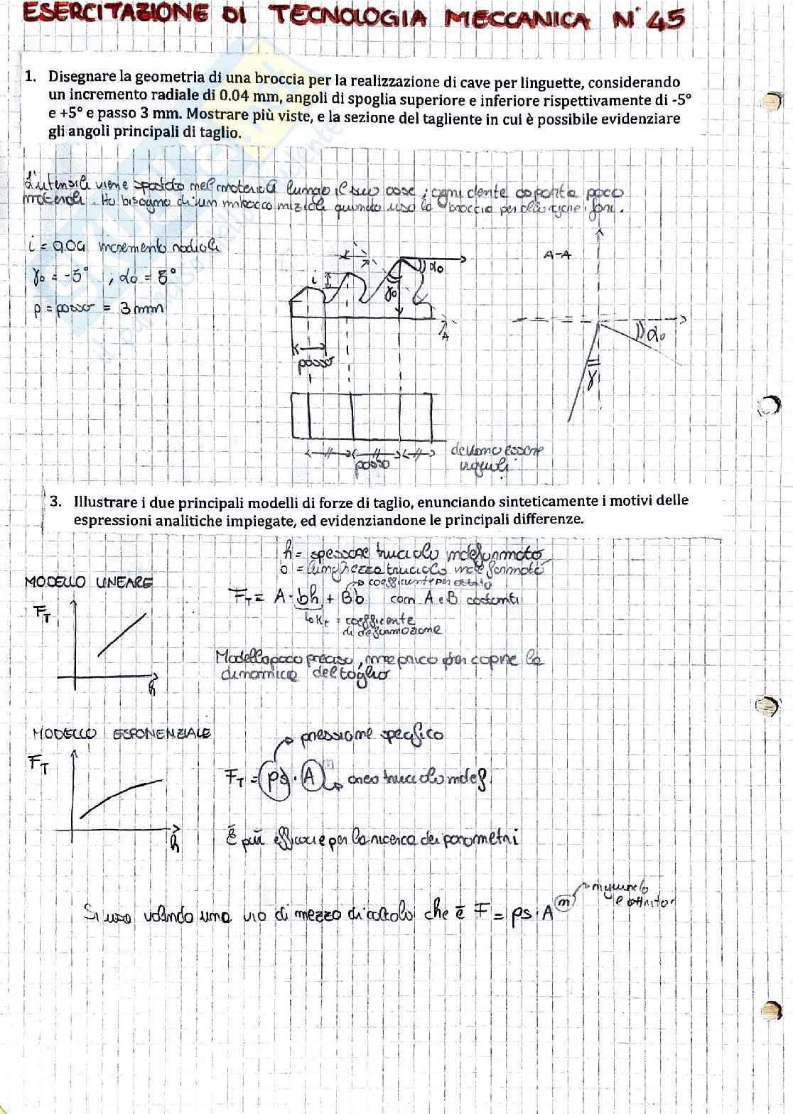 Compitini 3 Tecnologia meccanica Pag. 51