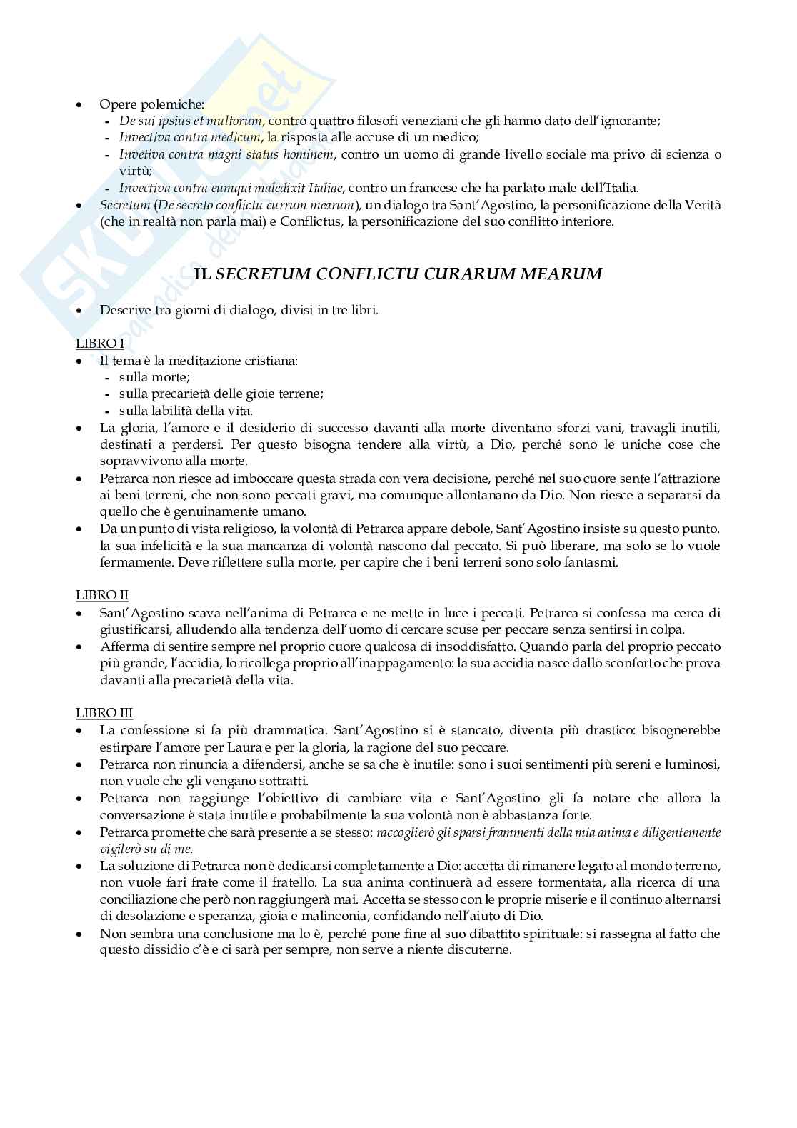 Appunti del corso di Letteratura Italiana   Pag. 21