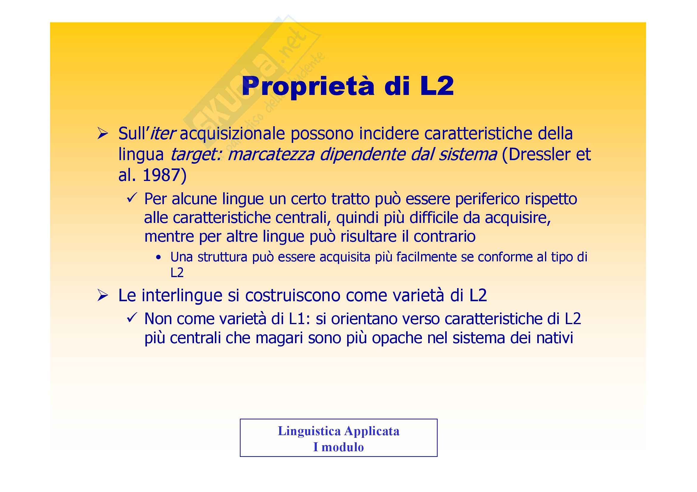 Linguistica applicata - Appunti (parte terza) Pag. 11