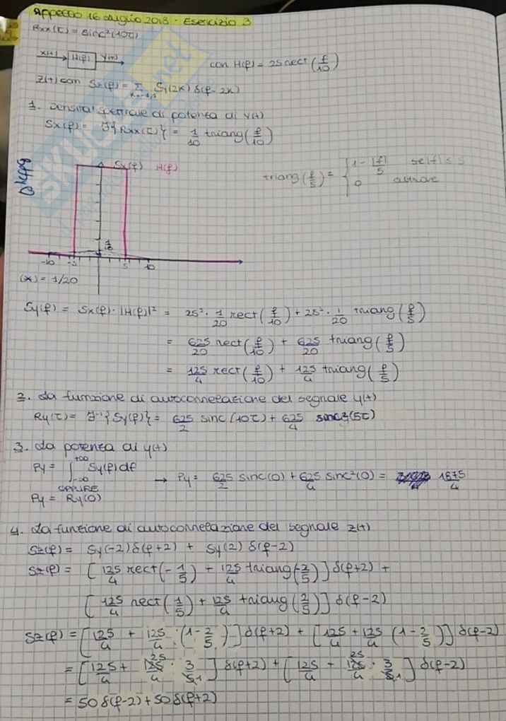Esercizi processi aleatori Pag. 16
